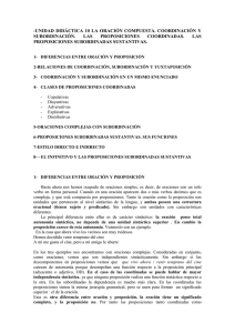 unidad didáctica 10 la oración compuesta - E
