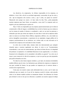 Los directivos, los empresarios, los últimos responsables de las