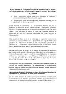 Adqusición CNCH Perú