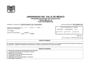 Comportamiento del consumidorOK