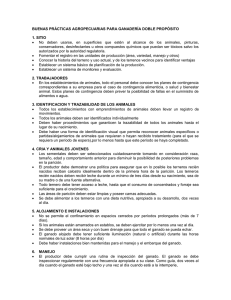 buenas prácticas agropecuarias para ganadería doble propósito