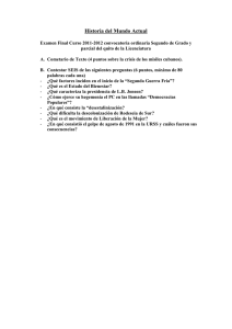 Examen Mundo Actual