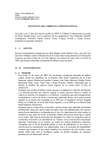 Sentencia Tribunal Constitucional: Magaly Medina Hábeas Corpus