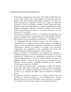 la democratizacion del bienestar