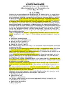 El caso AdelA - materia