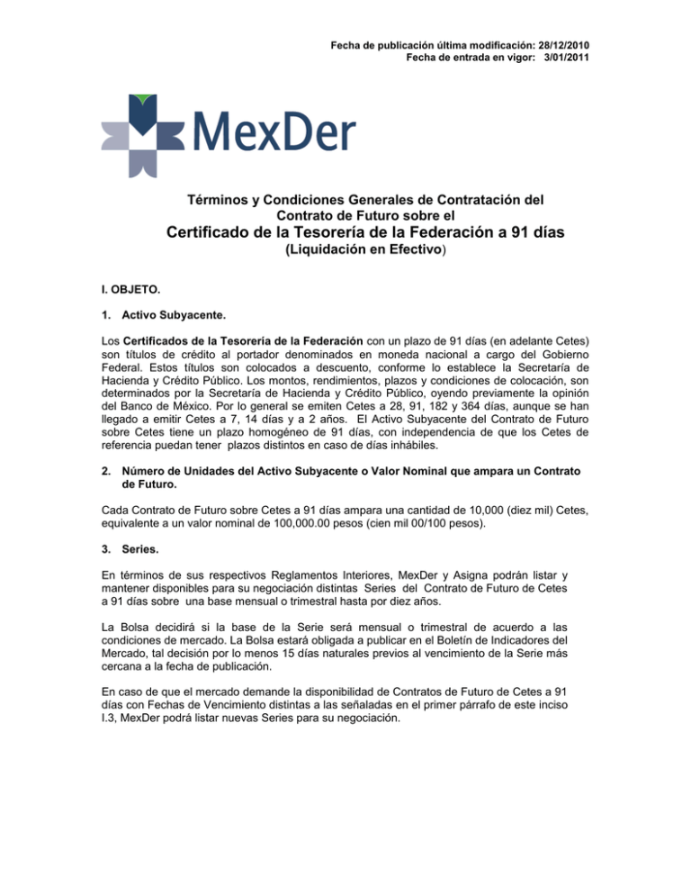CE91 Mercado Mexicano De Derivados
