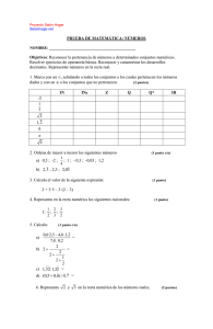 Números - Proyecto Salón Hogar