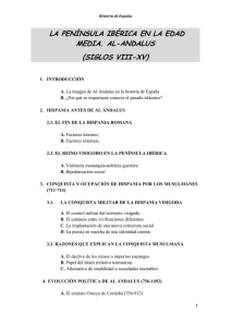 LA PENÍNSULA IBÉRICA EN LA EDAD MEDIA