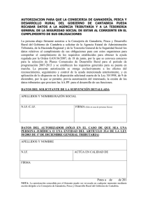 Modelo Autorización Recabar Información AEAT y SS
