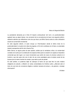 Nota a la Segunda Edición
