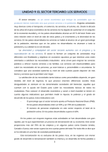 UNIDAD 9.El Sector terciario