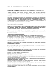 El sector primario en España.