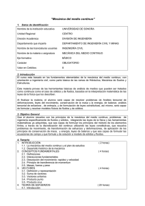 Medio Continuo - Universidad de Sonora