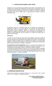 Equipo GRIP TESTER LNV 1 Hoja