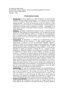 Hernia Inguinal Atascada - Bienvenidos a Mi cirujano Infantil. cl