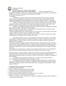 Guía Nº 2 Octavos años ( programa NB3) Naturaleza