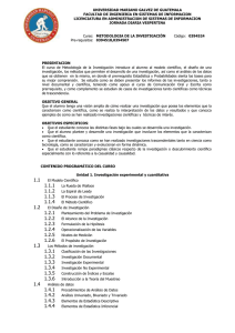 UNIVERSIDAD MARIANO GALVEZ DE GUATEMALA
