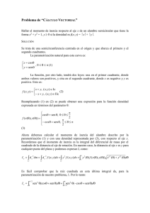 Problema de “CÁLCULO VECTORIAL”
