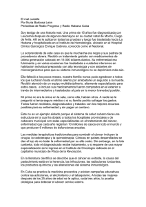 Soy testigo de una historia real