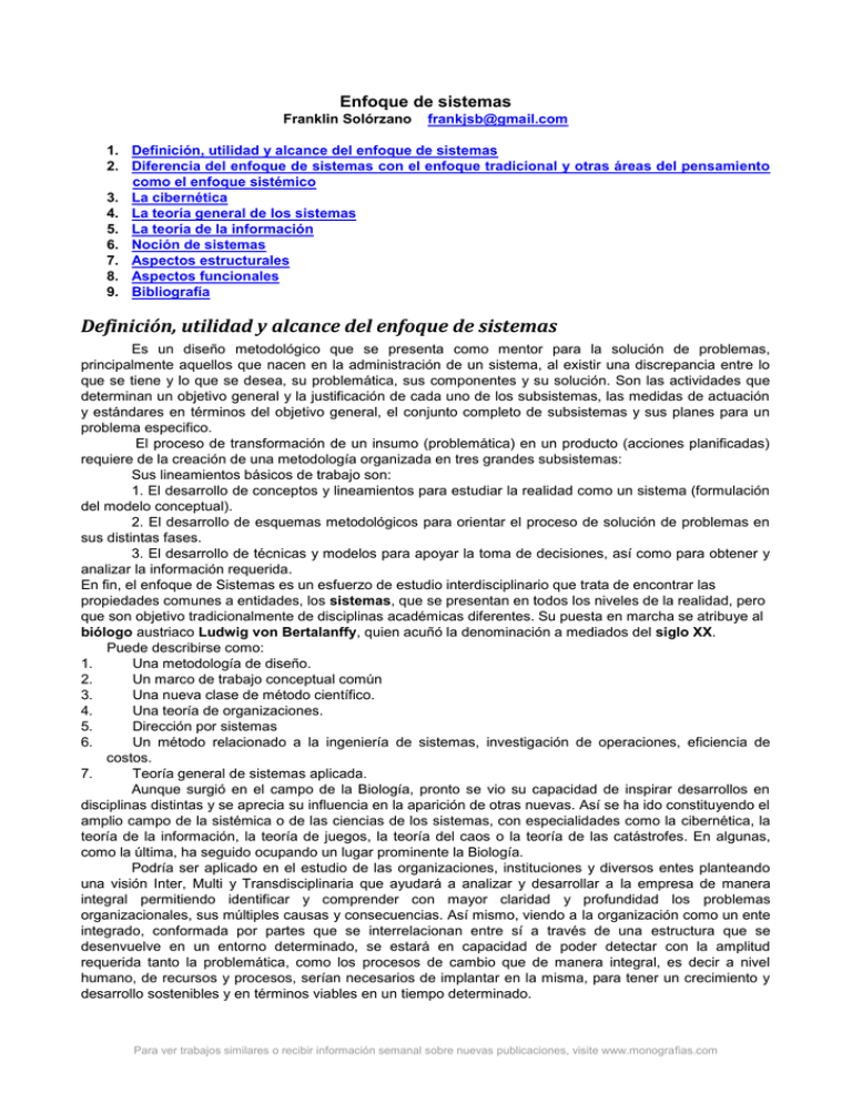 Enfoque sistemas 99840 