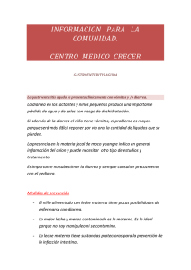 Gastroenteritis aguda.