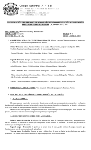 Geografía - Prof. Ditarelli
