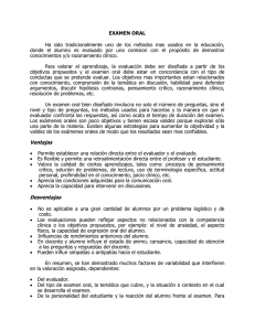 EXAMEN ORAL