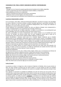 CIUDADANIA 2º ESO. TEMA 4: CRECER Y MADURAR EN