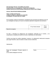 Solicitud de reevaluación periódica