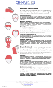 Elementos de Protección Personal