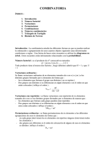 COMBINATORIA