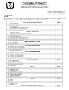 jefatura de servicios administrativos - compras del IMSS