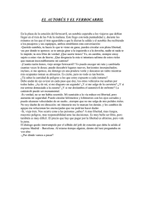 Libertad y Responsabilidad: Diálogo entre Autobús y Tren