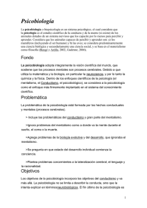 Psicobiología - Fisiologiadelaconducta