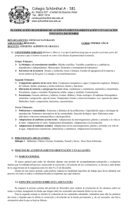 Biología - Prof. Guaraglia
