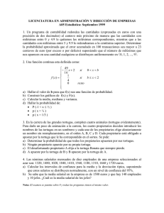 Un programa de contabilidad redondea las cantidades (expresadas