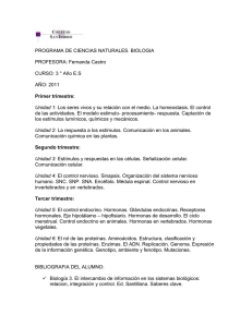 biología 3º