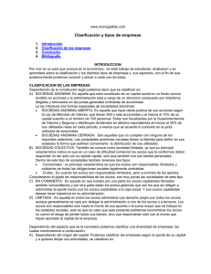 Clasificación y Tipos de Empresas: Guía Completa