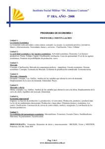 5° 1RA. AÑO - 2008  Instituto Social Militar “Dr. Dámaso Centeno”