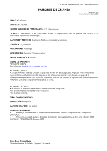 Patrones de Crianza