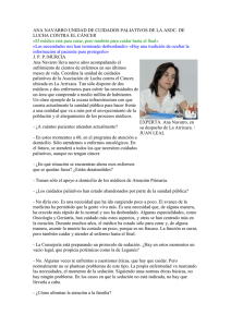 ANA NAVARRO UNIDAD DE CUIDADOS PALIATIVOS DE LA ASOC