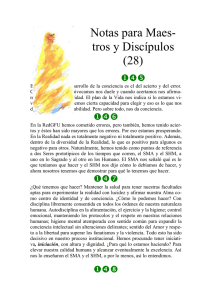 Notas para Maestros y Discípulos (28)