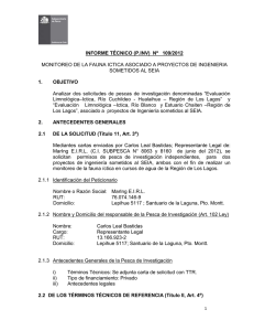 Nombre - Subsecretaría de Pesca