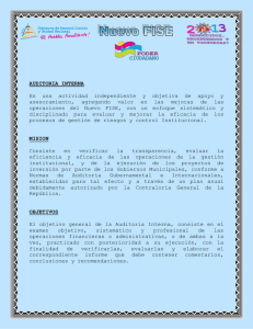 AUDITORIA INTERNA