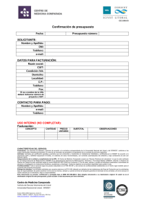 Servicios a Terceros