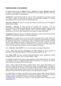 Instrucciones a los autores