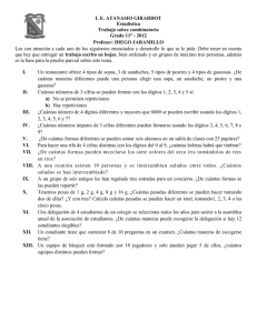 Problemas Resueltos De Combinatoria