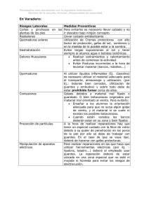 Modelo Personalizable de Riesgos Laborales