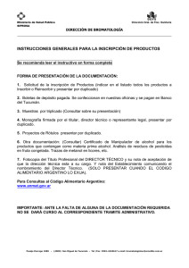 DEPARTAMENTO PROTECCIÓN DE ALIMENTOS