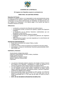 Titulo del Puesto: